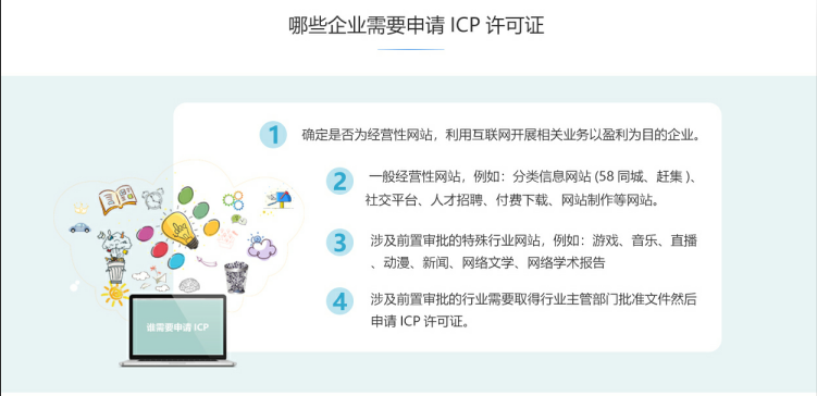 仲巴ICP牌照、ICP许可证办理流程